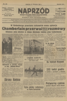 Naprzód : organ Polskiej Partji Socjalistycznej. 1938, nr 270