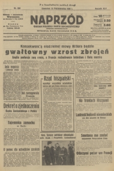 Naprzód : organ Polskiej Partji Socjalistycznej. 1938, nr 290