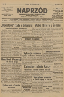 Naprzód : organ Polskiej Partji Socjalistycznej. 1938, nr 327