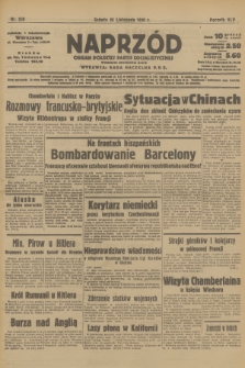Naprzód : organ Polskiej Partji Socjalistycznej. 1938, nr 338