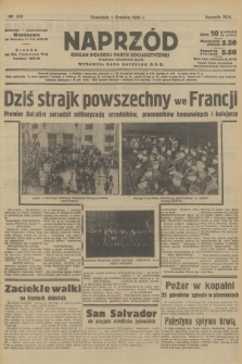 Naprzód : organ Polskiej Partji Socjalistycznej. 1938, nr 343