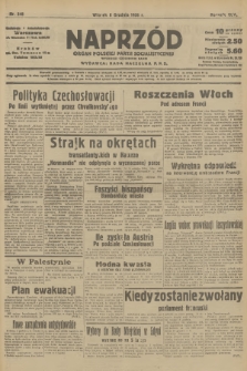 Naprzód : organ Polskiej Partji Socjalistycznej. 1938, nr 348
