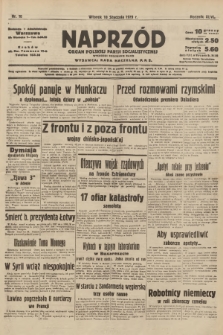 Naprzód : organ Polskiej Partji Socjalistycznej. 1939, nr 10