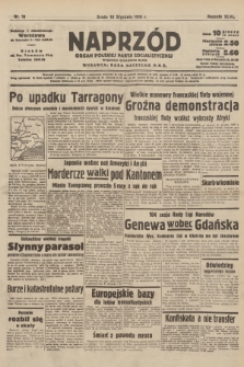 Naprzód : organ Polskiej Partji Socjalistycznej. 1939, nr 18