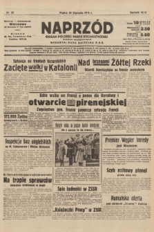 Naprzód : organ Polskiej Partji Socjalistycznej. 1939, nr 20