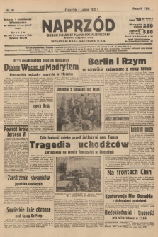 Naprzód : organ Polskiej Partji Socjalistycznej. 1939, nr 33