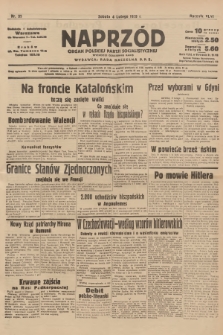 Naprzód : organ Polskiej Partji Socjalistycznej. 1939, nr 35