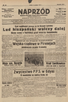 Naprzód : organ Polskiej Partji Socjalistycznej. 1939, nr 39