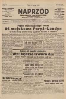 Naprzód : organ Polskiej Partji Socjalistycznej. 1939, nr 41