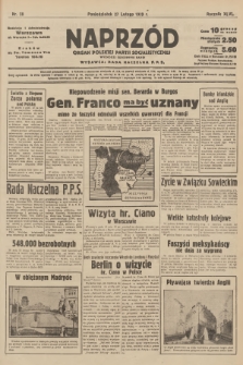 Naprzód : organ Polskiej Partji Socjalistycznej. 1939, nr 58