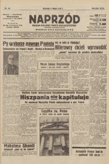 Naprzód : organ Polskiej Partji Socjalistycznej. 1939, nr 64