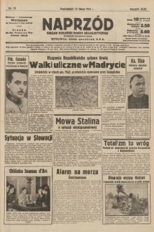 Naprzód : organ Polskiej Partji Socjalistycznej. 1939, nr 72