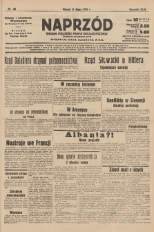 Naprzód : organ Polskiej Partji Socjalistycznej. 1939, nr 80
