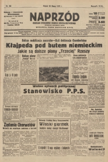 Naprzód : organ Polskiej Partji Socjalistycznej. 1939, nr 84