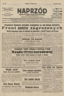 Naprzód : organ Polskiej Partji Socjalistycznej. 1939, nr 86