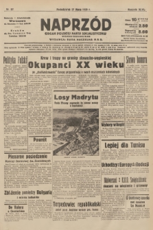 Naprzód : organ Polskiej Partji Socjalistycznej. 1939, nr 87