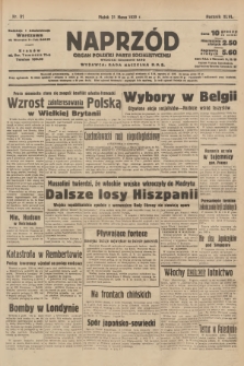 Naprzód : organ Polskiej Partji Socjalistycznej. 1939, nr 91