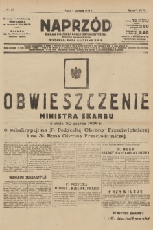 Naprzód : organ Polskiej Partji Socjalistycznej. 1939, nr 97
