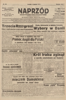 Naprzód : organ Polskiej Partji Socjalistycznej. 1939, nr 98