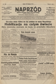 Naprzód : organ Polskiej Partji Socjalistycznej. 1939, nr 119