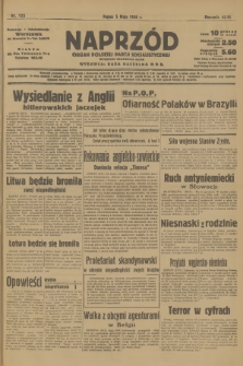 Naprzód : organ Polskiej Partji Socjalistycznej. 1939, nr 125