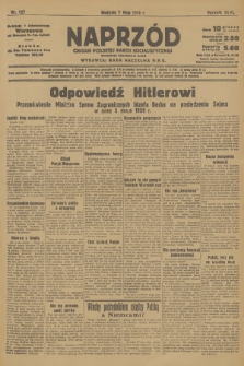Naprzód : organ Polskiej Partji Socjalistycznej. 1939, nr 127