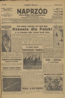 Naprzód : organ Polskiej Partji Socjalistycznej. 1939, nr 128