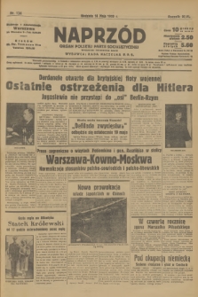 Naprzód : organ Polskiej Partji Socjalistycznej. 1939, nr 134