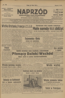 Naprzód : organ Polskiej Partji Socjalistycznej. 1939, nr 146