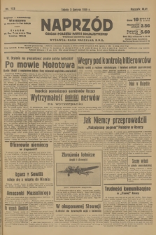Naprzód : organ Polskiej Partji Socjalistycznej. 1939, nr 153