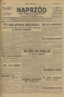 Naprzód : organ Polskiej Partji Socjalistycznej. 1939, nr 184