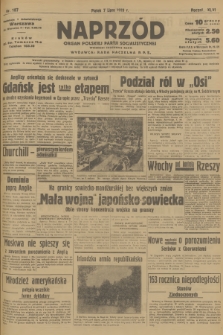 Naprzód : organ Polskiej Partji Socjalistycznej. 1939, nr 187