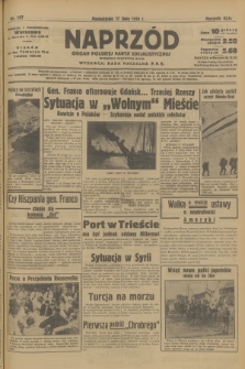 Naprzód : organ Polskiej Partji Socjalistycznej. 1939, nr 197