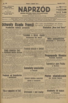 Naprzód : organ Polskiej Partji Socjalistycznej. 1939, nr 212