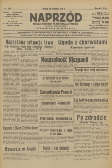 Naprzód : organ Polskiej Partji Socjalistycznej. 1939, nr 240