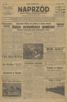Naprzód : organ Polskiej Partji Socjalistycznej. 1939, nr 243
