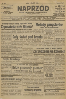 Naprzód : organ Polskiej Partji Socjalistycznej. 1939, nr 244