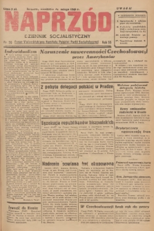 Naprzód : dziennik socjalistyczny : organ Wojewódzkiego Komitetu Polskiej Partii Socjalistycznej. 1946, nr 20