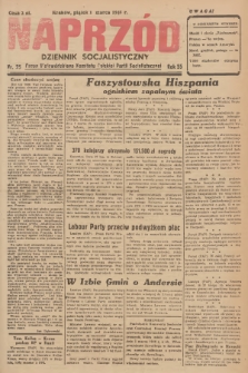Naprzód : dziennik socjalistyczny : organ Wojewódzkiego Komitetu Polskiej Partii Socjalistycznej. 1946, nr 25