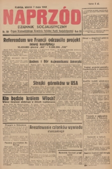 Naprzód : dziennik socjalistyczny : organ Wojewódzkiego Komitetu Polskiej Partii Socjalistycznej. 1946, nr 89