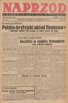 Naprzód : dziennik socjalistyczny : organ WK PPS. 1946, nr 136