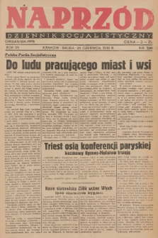 Naprzód : dziennik socjalistyczny : organ WK PPS. 1946, nr 137