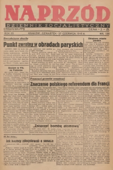 Naprzód : dziennik socjalistyczny : organ WK PPS. 1946, nr 138