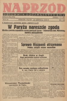 Naprzód : dziennik socjalistyczny : organ WK PPS. 1946, nr 139
