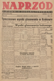 Naprzód : dziennik socjalistyczny : organ WK PPS. 1946, nr 144