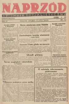 Naprzód : dziennik socjalistyczny : organ WK PPS. 1946, nr 157