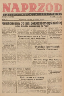 Naprzód : dziennik socjalistyczny : organ WK PPS. 1946, nr 160