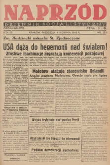 Naprzód : dziennik socjalistyczny : organ WK PPS. 1946, nr 175