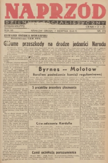 Naprzód : dziennik socjalistyczny : organ WK PPS. 1946, nr 178