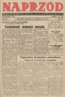 Naprzód : dziennik socjalistyczny : organ WK PPS. 1946, nr 179